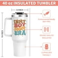 thumbnail image 3 of Boy Mom Tumbler with Handle, Boy Moms Gifts for New Moms - 40 oz In My Boys Mom Cups Tumbler with Lid and Straw - Mother Gifts for Mothers Day Birthday Christmas Gift for Boys Mother, 3 of 7