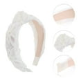 thumbnail image 3 of Unique Bargains 1 Pc Fashion Lace Tie Headbands for Women Beige, 3 of 6
