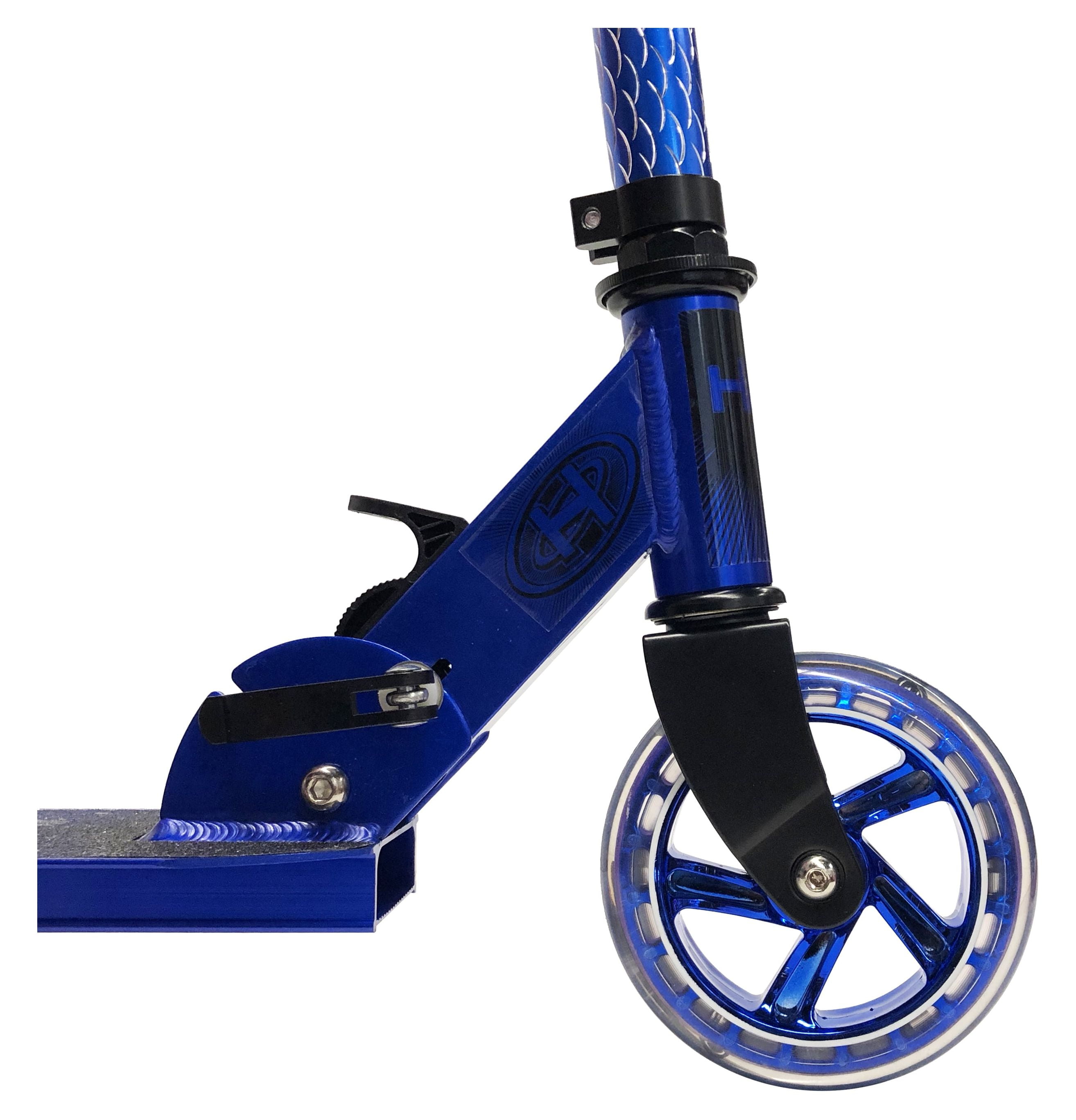 HALO Rise Above Chrome Premium Inline Scooter - Chrome Blue - Designed for All Riders (Unisex)