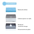 thumbnail image 3 of LUXHOME Dispensador jabón cocina incluye 2 esponjas nuevo modelo jabonera accesorios cocina fregadero LUXHOME  Lujo 2 Esponjas, 3 of 4