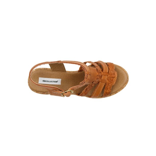 Sandalias con plataformas Color Café Para Mujer De RBCOLLECTION