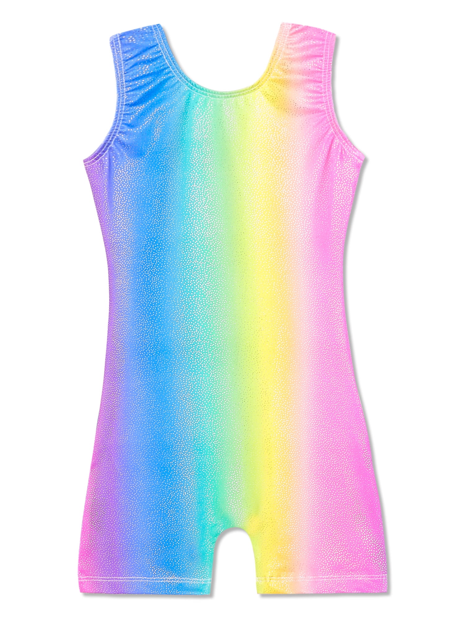 Gymnastics Leotards for Girls Kids Size 2t 3t OnePiece Colorful Stripe Unitards