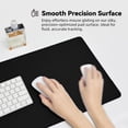 thumbnail image 3 of Large Gaming Mouse Pad with Durable Stitched Edges Rubber Base Big Computer Keyboard Mouse Mat Desk Pad for Home Office Gaming Work cm xcm x.cm, 3 of 7