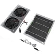 thumbnail image 4 of Kit de ventilador de panel solar ANGGREK 12V Portátil Para el Hogar Para Invernadero, 4 of 7