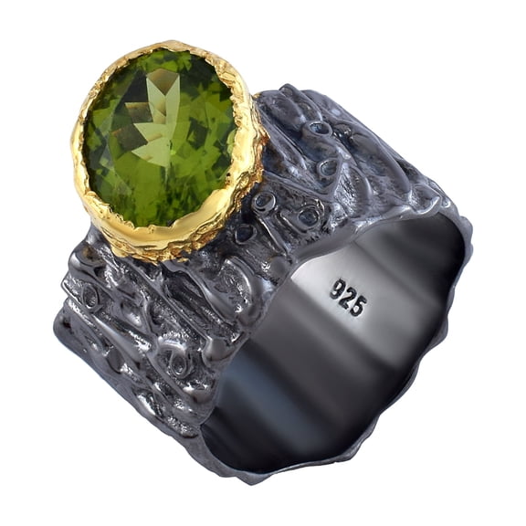 Peridot Gemstone Ring