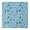 Police And Megaphone-1, variant on Police and Radio Black Pattern Square Fitted Tablecloth with Elastic Edge, Washable Table Cover for Home Kitchen Party and Daily Decor 36in(91cm)