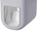 thumbnail image 2 of Dispensador de pasta de dientes Exprimidor de pasta de dientes extraíble para baño Accesorios (gris), 2 of 6