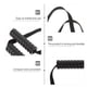 thumbnail image 4 of 1 par de cables de cuerda para tríceps, accesorio para barra de agarre, banda de entrenamiento de resistencia para gimnasio, anillo, 4 of 6