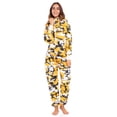 thumbnail image 2 of Unisex Sleepwear Adult Jumpsuit for Women One Piece Pajamas Ladies Non Footed Union Suit Pajamas, 2 of 7