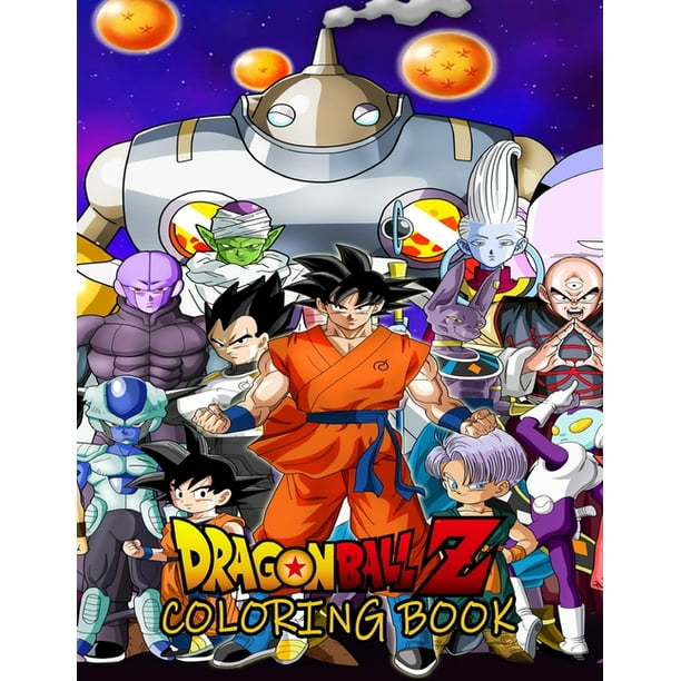 dragon ball z universe coloring pages