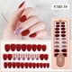 thumbnail image 1 of Uñas postizas a presión, regalos para mujeres, nuevas uñas postizas reutilizables desmontables con punta larga, parches para usar, fijas y fáciles de usar., 1 of 2