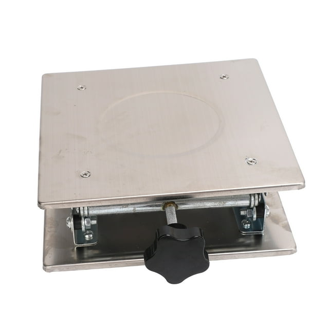 Plataforma Elevadora, Mesa Elevadora De Acero Inoxidable De Construcción Estable De 8x8 Pulgadas Para Laboratorio
