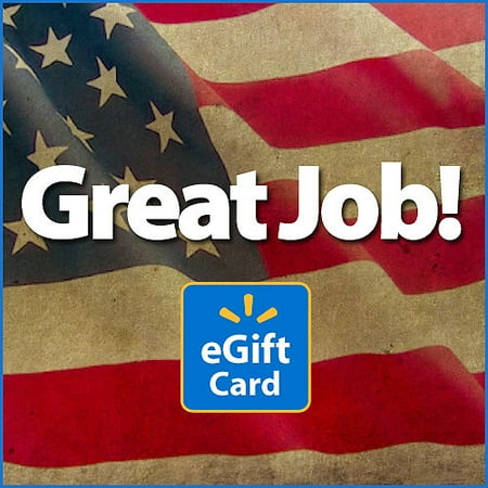 Great Job Flag Walmart eGift Card