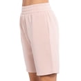 thumbnail image 3 of Fashionmille Women's Bermuda Sweat Mid Long Length With Elastic Waist Shorts, 3 of 4