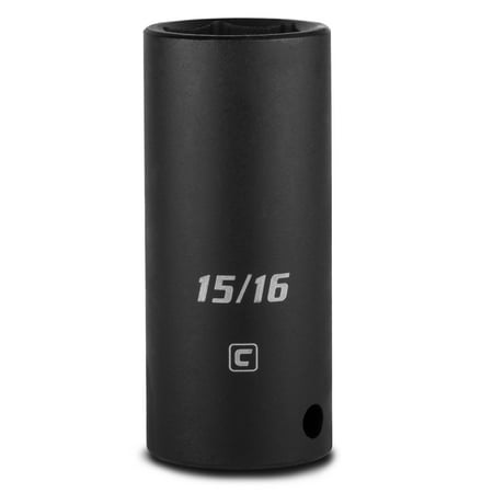UPC: 0886352552608 | Capri Tools 15/16-Inch Deep Impact Socket  1/2-Inch Drive  6-Point  SAE