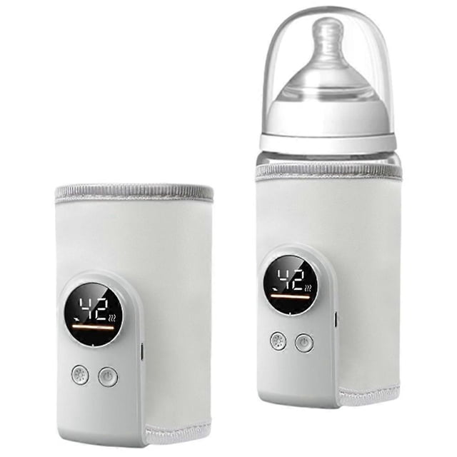 K7 Smart Constant Temperature Bottle Warmer USB Plug-in Baby Bottle Heater with 360° Full Wrapping Fast Heating Bottle Insulation