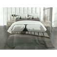thumbnail image 3 of Ambesonne London Quilted Bedspread Set 3 Pcs, Westminster Tower Bridge, Queen Size, Multicolor, 3 of 5
