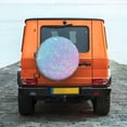 thumbnail image 2 of Fotbe Fantasy Gradient Spare Tire Cover Thickening Universal Fit for Jeep, Trailer, RV, SUV, Truck, Tough Tire Wheel Soft Cover-16 inch, 2 of 9