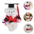 thumbnail image 2 of Miangastore Small Bears Mini Graduation Bear Soft Fabric Graduation Favor 1Set, 2 of 8
