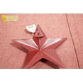 thumbnail image 3 of Hanging Tin Red Star Figurine Home Decor 7", 3 of 4