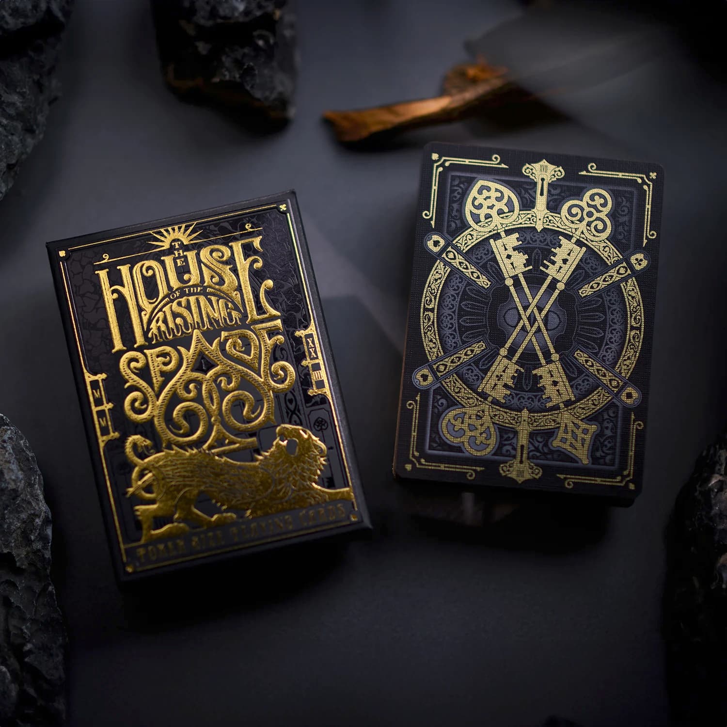House of the Rising Spade - Gilded Cartomancer Playing Cards by Stockholm17