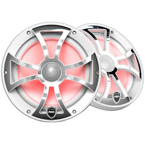 Bocinas Coaxiales Marinas Wet Sounds REVO 8 XS-W-SS 300 Watts 8 Pulgadas 4 Ohms Color Blanco Wet Sounds REVO8XSWSS