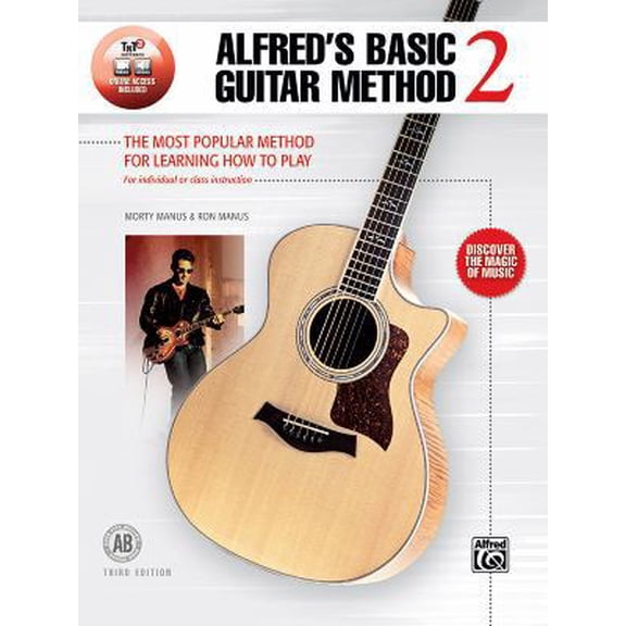 Pre-Owned Alfred's Basic Guitar Method, Bk 2: The Most Popular Method for Learning How to Play, Book & Online Video/Audio/Software (Paperback) 1470659778 9781470659776