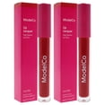 thumbnail image 3 of Laca de labios ModelCo Iconic Red, 5 ml, paquete de 2, altamente pigmentada, 3 of 3