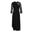 Yourumao Mother of The Bride Dresses with Sleeves Long Formal Evening