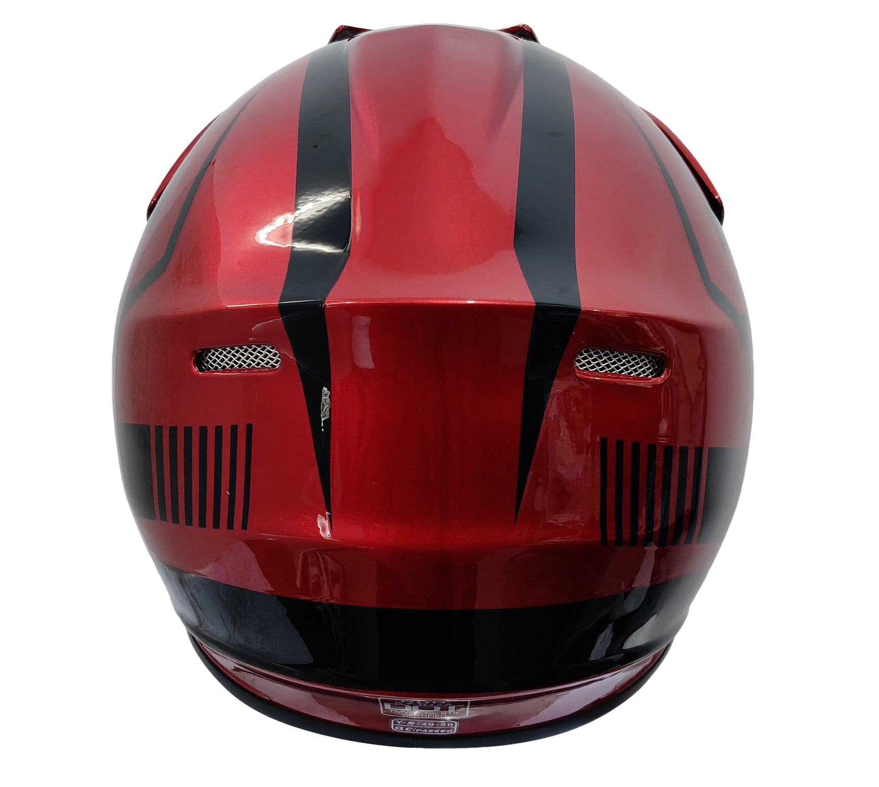 HHH Helmet Kids Teen Dirt Bike Safety Standard DOT Certified (Red-Small)