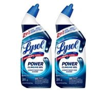 Lysol Power Clinging Gel Toilet Bowl Cleaner Value Pack 48 oz