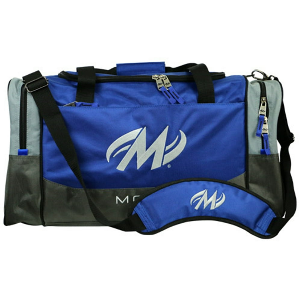 Motiv Shock Double Deluxe Tote Bowling Bag Blue