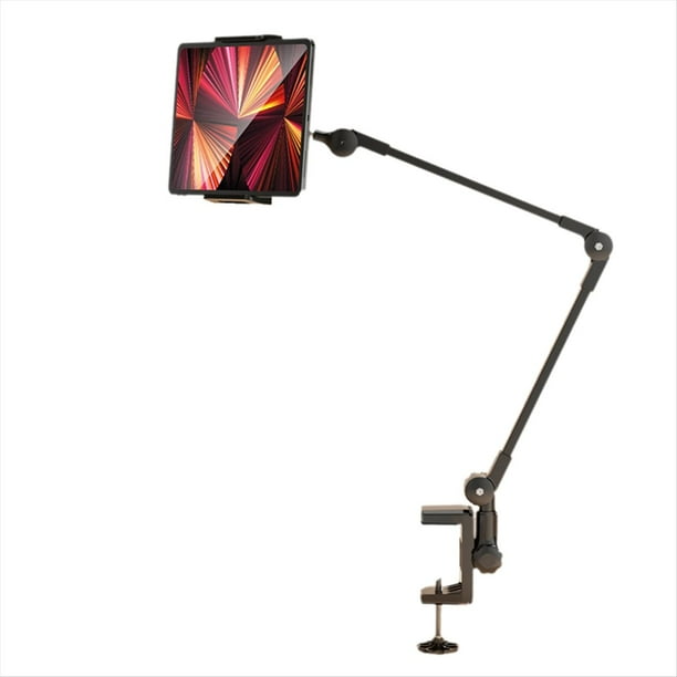 Soporte para Persona Perezosa Soporte para Tableta Soporte de Escritorio Brazo Plegable Ajustable Soporte para Tableta Negro