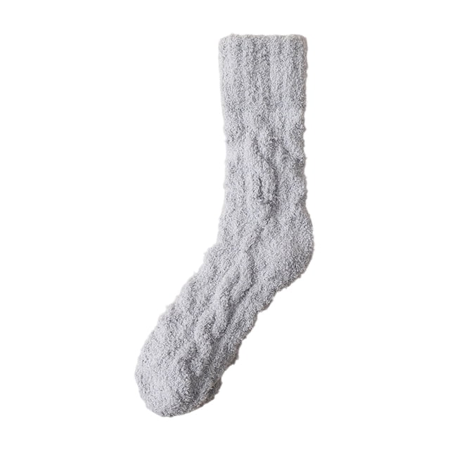 Fuzzy Zapatillas Calcetines para las Mujeres Espesado Pelo Hinchado, Calcetines Suaves para las Mujeres Fuzzy, Invierno Dormir Cálido, Medio Ternero, Acogedor, Hogar Y Regalo