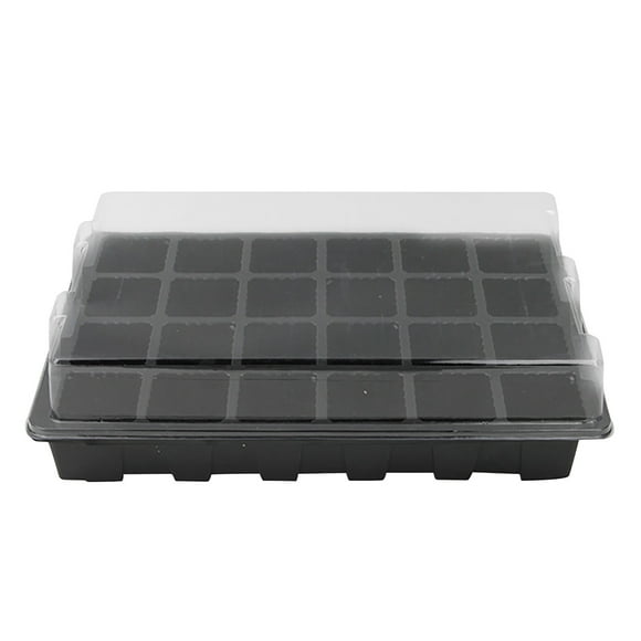 XZNGL Seed Starter Tray Plant Tray 24 Hole Plant Seed Grows Box Nursery Seedling Starter Garden Yard Tray Hot