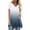 White, variant on GceSteap Summer Short Sleeve Tunic Long Tops for Women Trendy Plus Size Flowy Shirts Casual V Neck Smocked Floral Blouses, Royal Blue 5XL