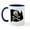 White/Navy Inside, variant on CafePress - Henry Avery Pirate Flag Mug - 11 oz Ceramic Mug - Novelty Coffee Tea Cup