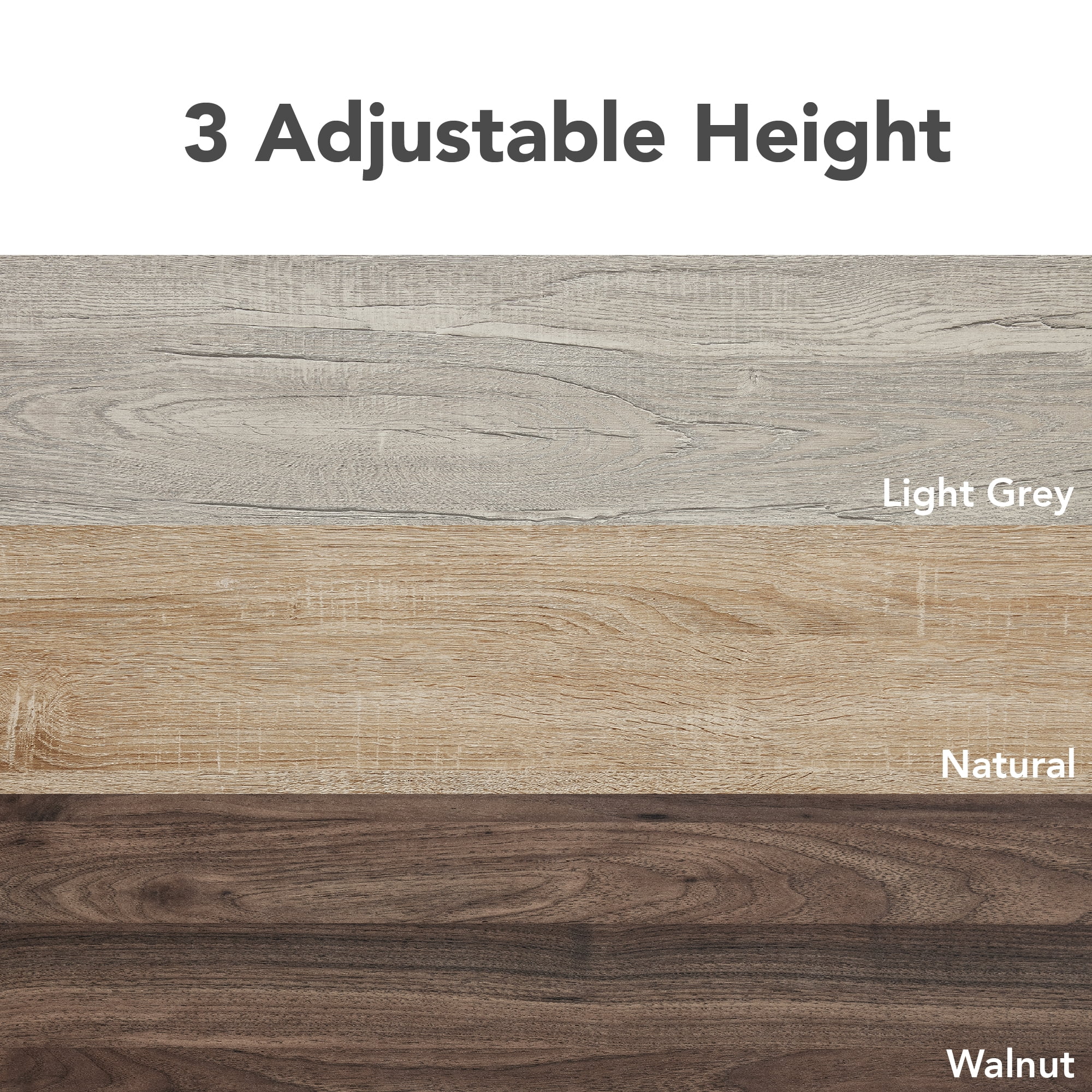 Spruce & Spring Farmhouse Nightstand with 2 Drawers, USB & Type-C Port and Power Outlets