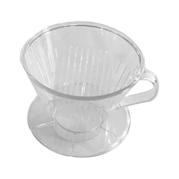 Bewildely Taza de filtro para cafetera, gotero en forma de cono, reutilizable, para servir filtros de taza, gotero de café manual para hacer Juegos de servir café y té