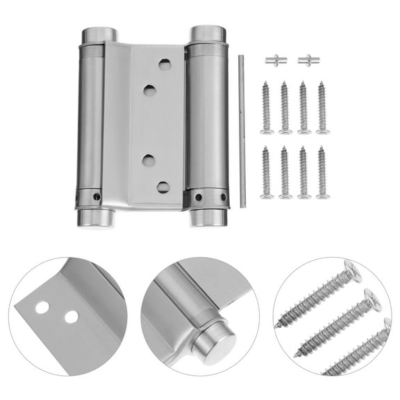 Omeite Adjustable two-way hinge automatic rebound door spring hinge