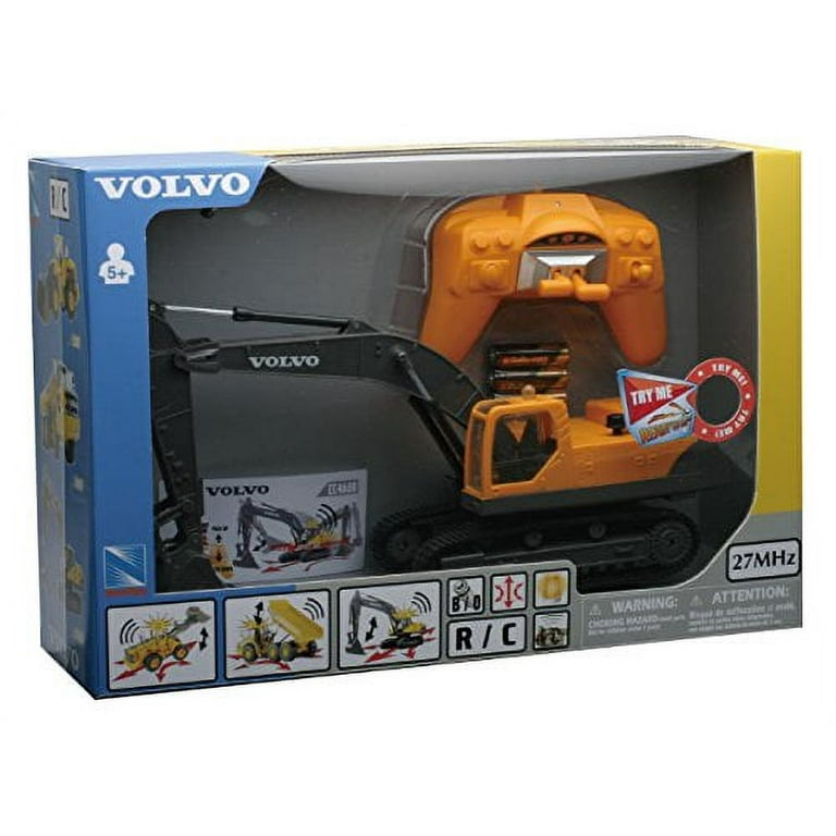 Volvo EC460B Remote Control Excavator 1:32 Scale - Walmart.com