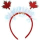 thumbnail image 1 of KAKOWELY 2 diademas canadienses con hojas de arce, diadema de oropel para fiestas y festivales., 1 of 5