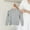 X-87Grey, variant on ZHOGXU Big Kids Girls T Shirt Long Sleeve Lettuce Trim Cartoon Print Comfortable Breathable Bottoming Tops For Daily Wear Black 18-24 Months