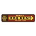 thumbnail image 2 of BBQ Joint Novelty Decor, Metal Wall Sign - 4x18 Inches, 2 of 4