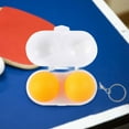 thumbnail image 1 of Estuche protector para pelotas de tenis de mesa, práctico y con llavero, resistente al agua, para guardar pelotas de pong para niños y adultos., 1 of 8