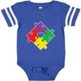 thumbnail image 3 of Inktastic Autism Awareness Month Puzzle Boys or Girls Baby Bodysuit, 3 of 5