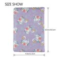 thumbnail image 3 of Pofeuu Swan With Stars Print Travel Document Organizer Passport Holder Men Women for Family (6.5 in x 4.5 in),Wallet Holder Credit Card Clutch Bag Case, 3 of 5