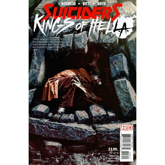 Suiciders: Kings of HelL.A. #3 VF ; DC/Vertigo Comic Book