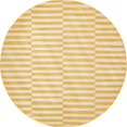thumbnail image 1 of Unique Loom 3129648 Tapis de Zone, 8 Pieds, Jaune/beige, 1 of 1