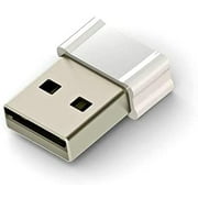 USB Mouse Jiggler White - Mouse Mover Prevents Screen-Saver, Sleep and Standby Mode, Idle Icons